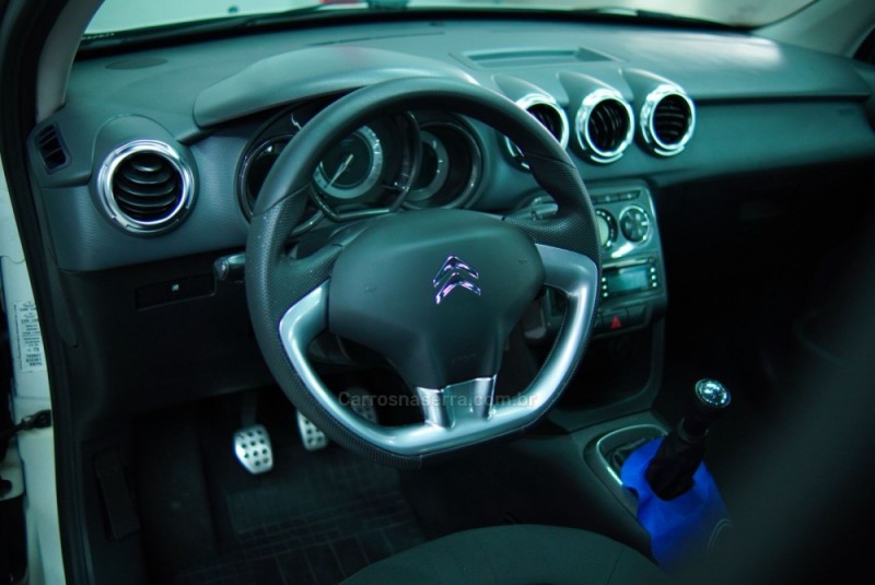 C3 1.6 EXCLUSIVE 16V FLEX 4P MANUAL - 2014 - CAXIAS DO SUL