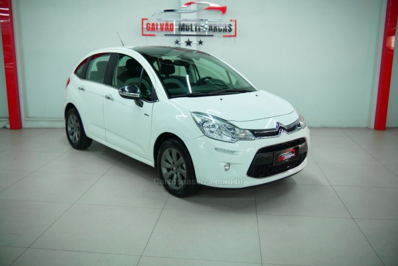 C3 1.6 EXCLUSIVE 16V FLEX 4P MANUAL - 2014 - CAXIAS DO SUL