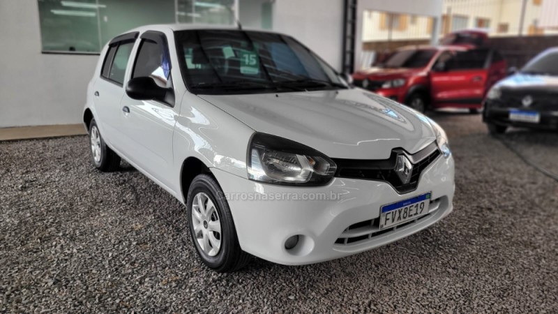clio 1.0 authentique 8v gasolina 4p manual 2015 caxias do sul