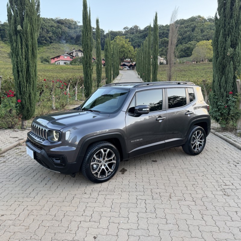 renegade 1.3 longitude t270 16v turbo flex 4p automatico 2023 caxias do sul