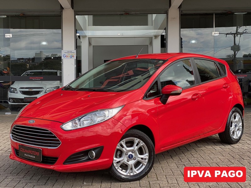 fiesta 1.6 se hatch 16v flex 4p manual 2015 caxias do sul