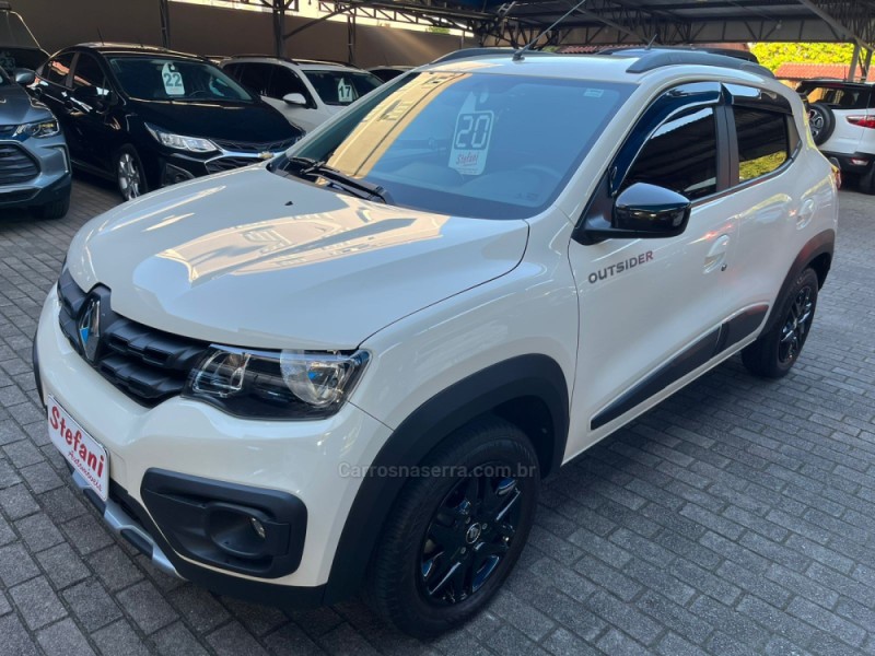 kwid 1.0 12v outsider flex 4p manual 2020 feliz