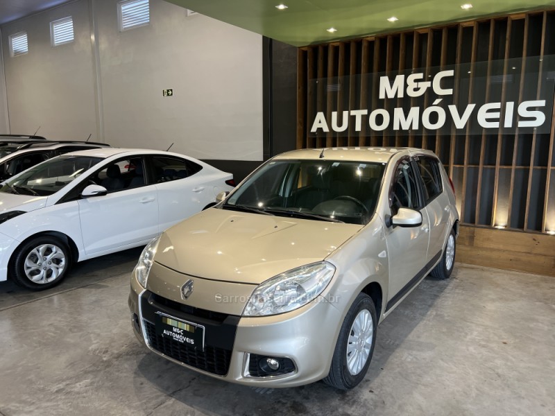 sandero 1.6 privilege 16v flex 4p automatico 2012 caxias do sul