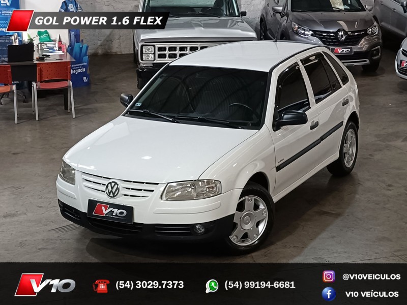 gol 1.6 mi power 8v flex 4p manual g.iv 2006 caxias do sul