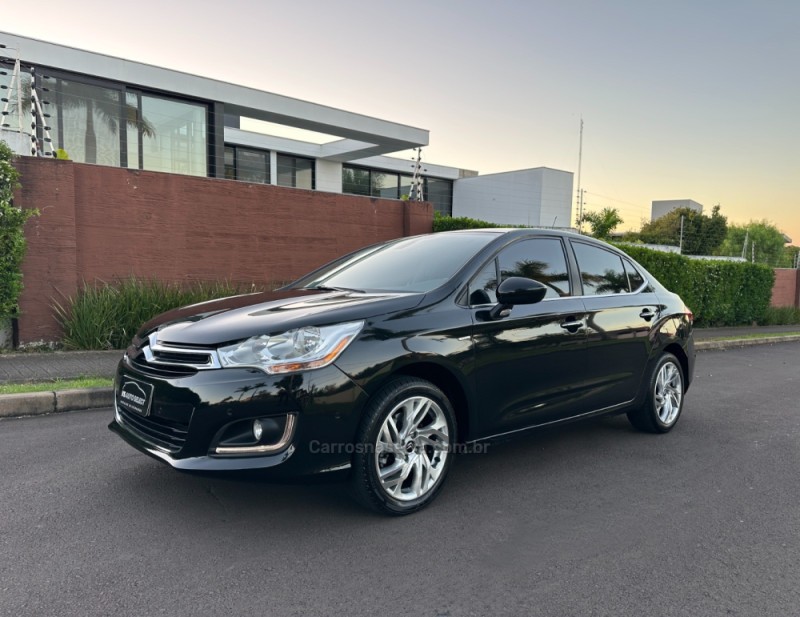 c4 lounge 1.6 exclusive 16v turbo flex 4p automatico 2014 sao leopoldo