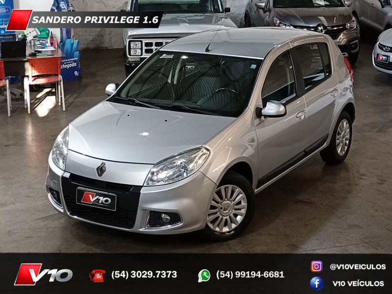 sandero 1.6 privilege 8v flex 4p manual 2013 caxias do sul