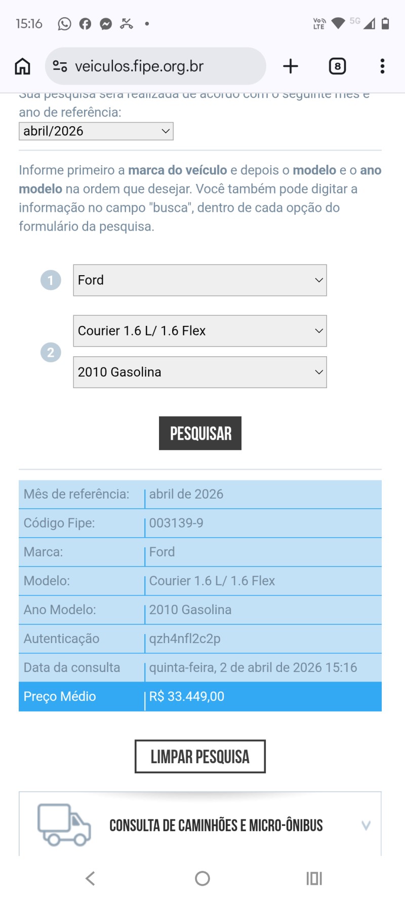 COURIER 1.6 MPI L 8V FLEX 2P MANUAL - 2010 - CAXIAS DO SUL