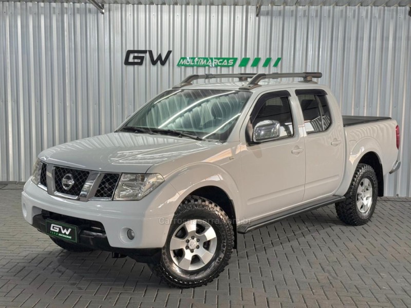 frontier 2.5 le 4x4 cd turbo eletronic diesel 4p manual 2010 caxias do sul
