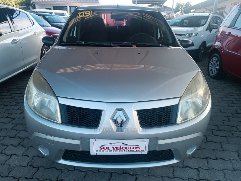SANDERO 1.0 EXPRESSION 16V FLEX 4P MANUAL - 2009 - CAXIAS DO SUL