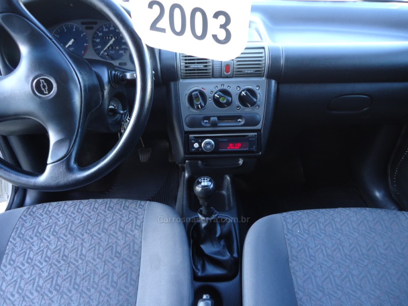 CLASSIC 1.0 MPFI VHC SUPER 8V GASOLINA 4P MANUAL - 2003 - SANTA CLARA DO SUL