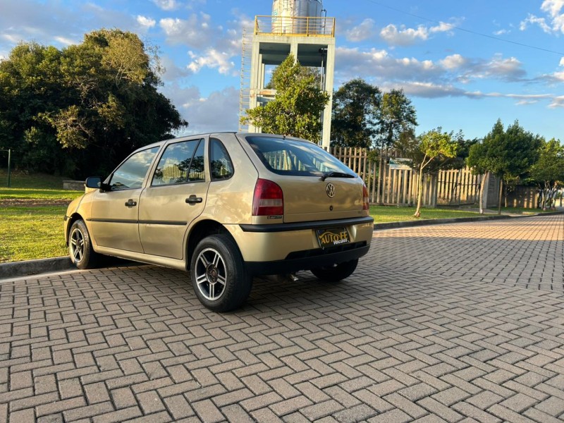 GOL 1.0 MI POWER 16V 76CV GASOLINA 4P MANUAL G.III - 2003 - CANELA