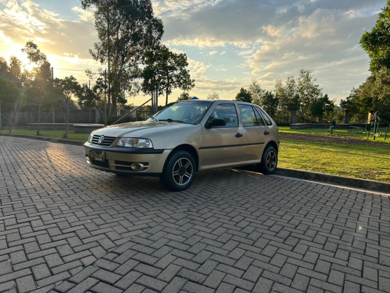 GOL 1.0 MI POWER 16V 76CV GASOLINA 4P MANUAL G.III - 2003 - CANELA