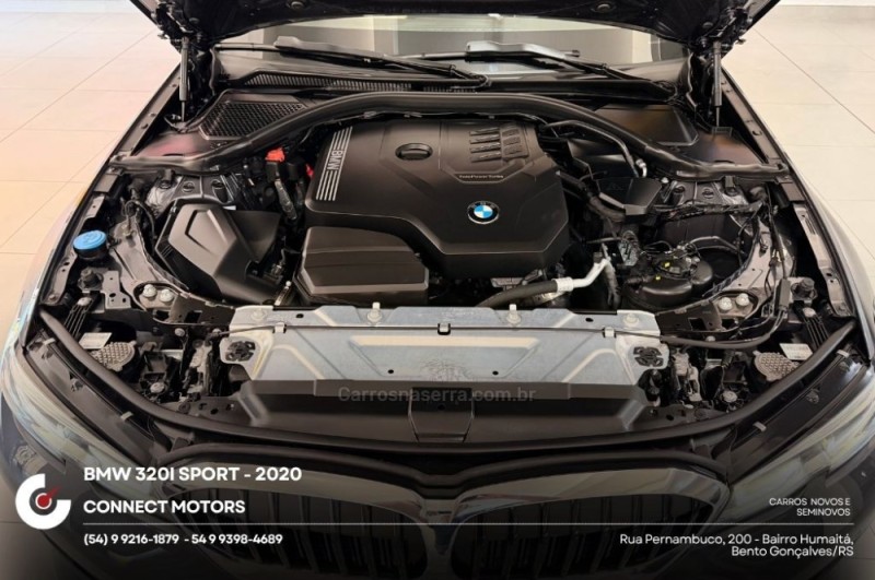 320I 2.0 SPORT 16V TURBO GASOLINA 4P AUTOMÁTICO - 2020 - BENTO GONçALVES