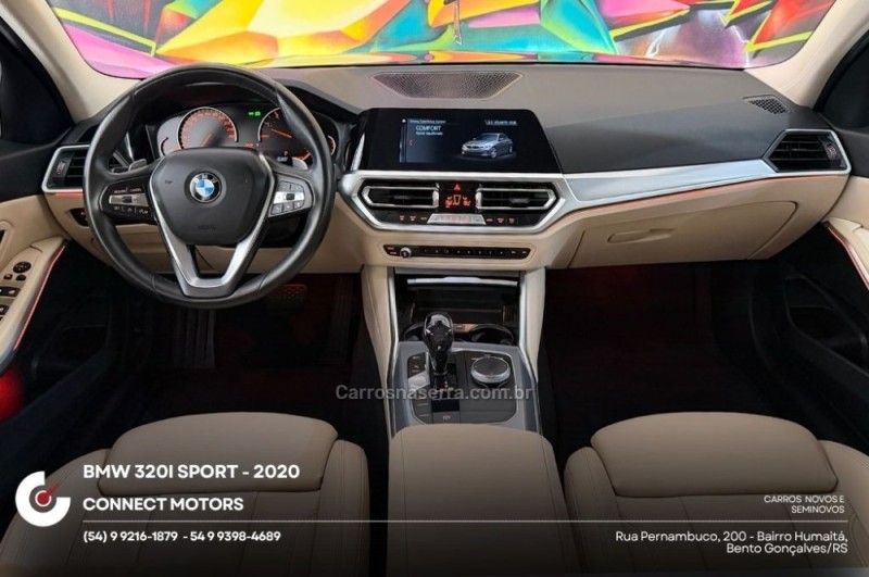 320I 2.0 SPORT 16V TURBO GASOLINA 4P AUTOMÁTICO - 2020 - BENTO GONçALVES