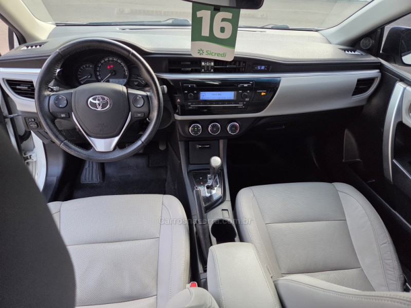 COROLLA 1.8 GLI 16V FLEX 4P AUTOMÁTICO - 2016 - PICADA CAFé
