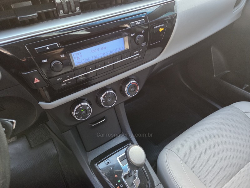 COROLLA 1.8 GLI 16V FLEX 4P AUTOMÁTICO - 2016 - PICADA CAFé