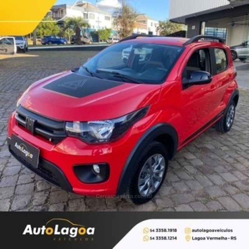 MOBI 1.0 TREKKING 8V FLEX 4P MANUAL - 2025 - LAGOA VERMELHA