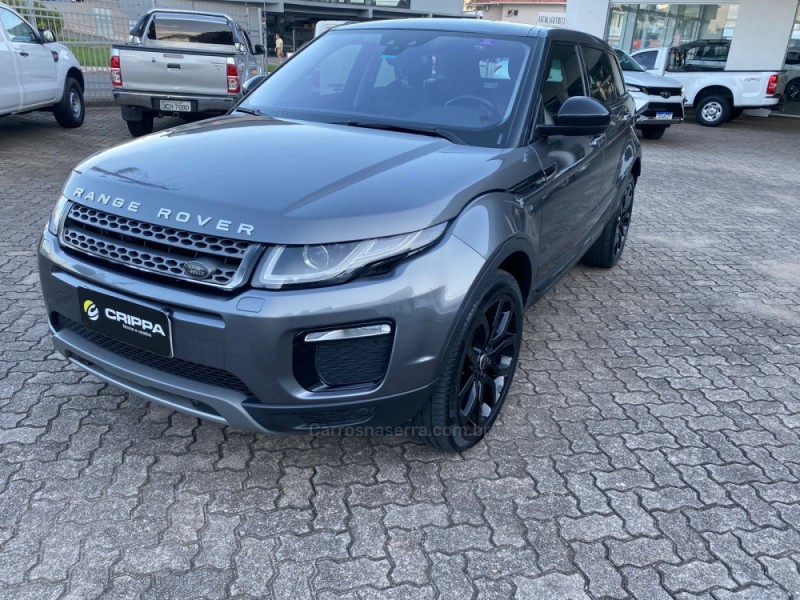 RANGE ROVER EVOQUE 2.0 SE 4WD 16V GASOLINA 4P AUTOMÁTICO - 2018 - FARROUPILHA