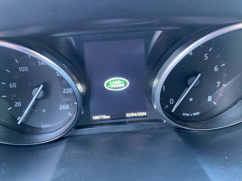 RANGE ROVER EVOQUE 2.0 SE 4WD 16V GASOLINA 4P AUTOMÁTICO - 2018 - FARROUPILHA