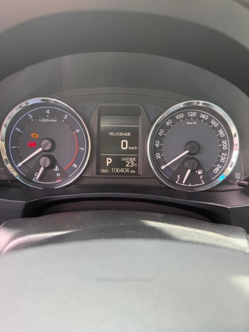 COROLLA 2.0 XEI 16V FLEX 4P AUTOMÁTICO - 2015 - IBIRAIARAS