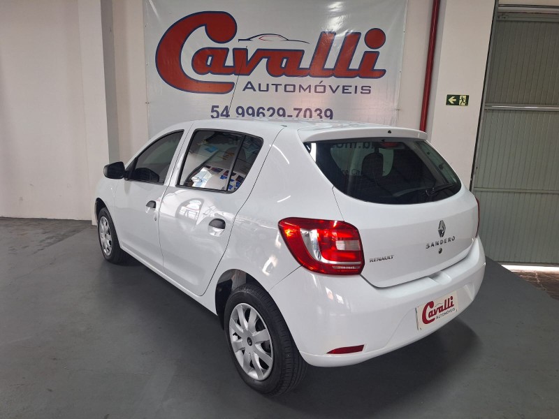 SANDERO 1.0 AUTHENTIQUE 8V FLEX 4P MANUAL - 2017 - CAXIAS DO SUL