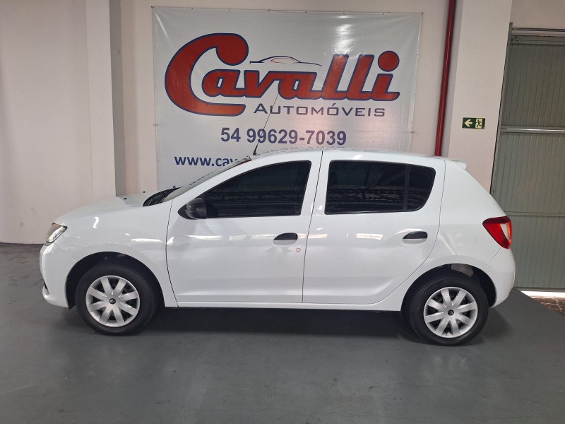 SANDERO 1.0 AUTHENTIQUE 8V FLEX 4P MANUAL - 2017 - CAXIAS DO SUL