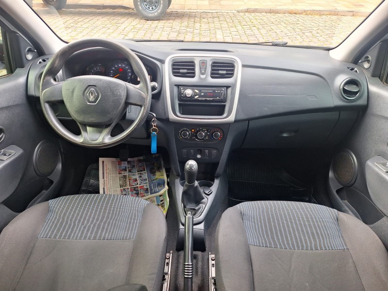 SANDERO 1.0 AUTHENTIQUE 8V FLEX 4P MANUAL - 2017 - CAXIAS DO SUL