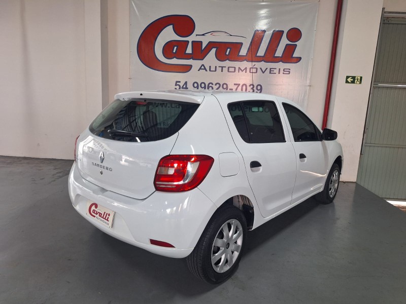 SANDERO 1.0 AUTHENTIQUE 8V FLEX 4P MANUAL - 2017 - CAXIAS DO SUL