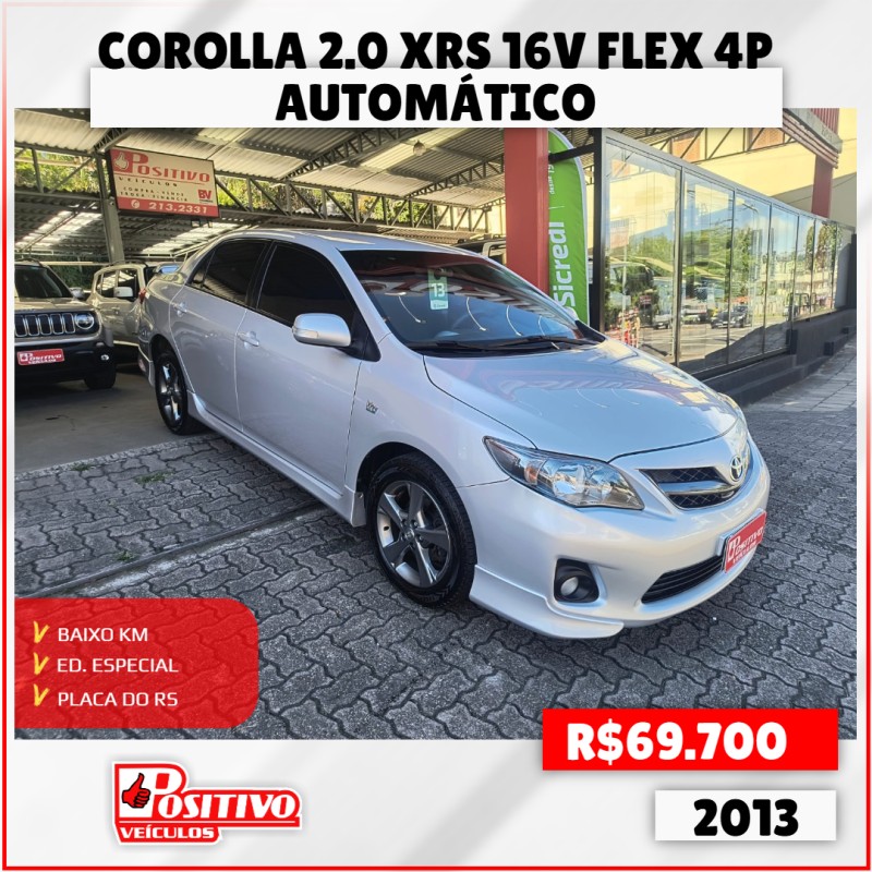corolla 2.0 xrs 16v flex 4p automatico 2013 caxias do sul