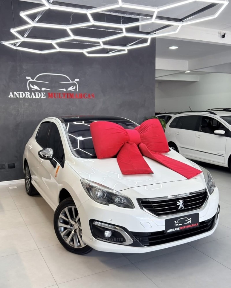 308 1.6 roland garros thp 16v flex 4p automatico 2018 caxias do sul