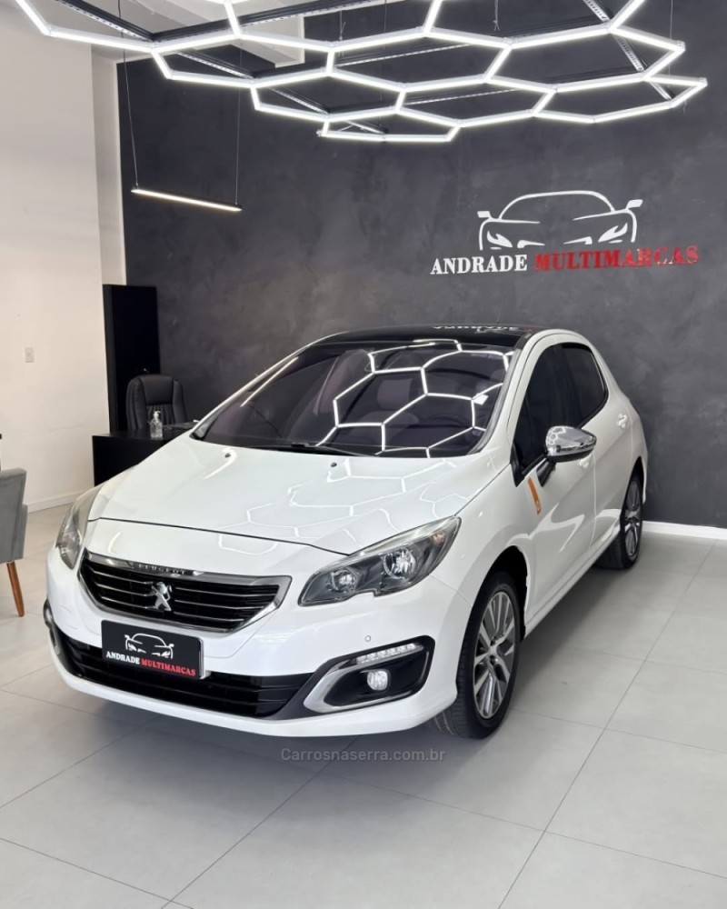 308 1.6 ROLAND GARROS THP 16V FLEX 4P AUTOMÁTICO - 2018 - CAXIAS DO SUL