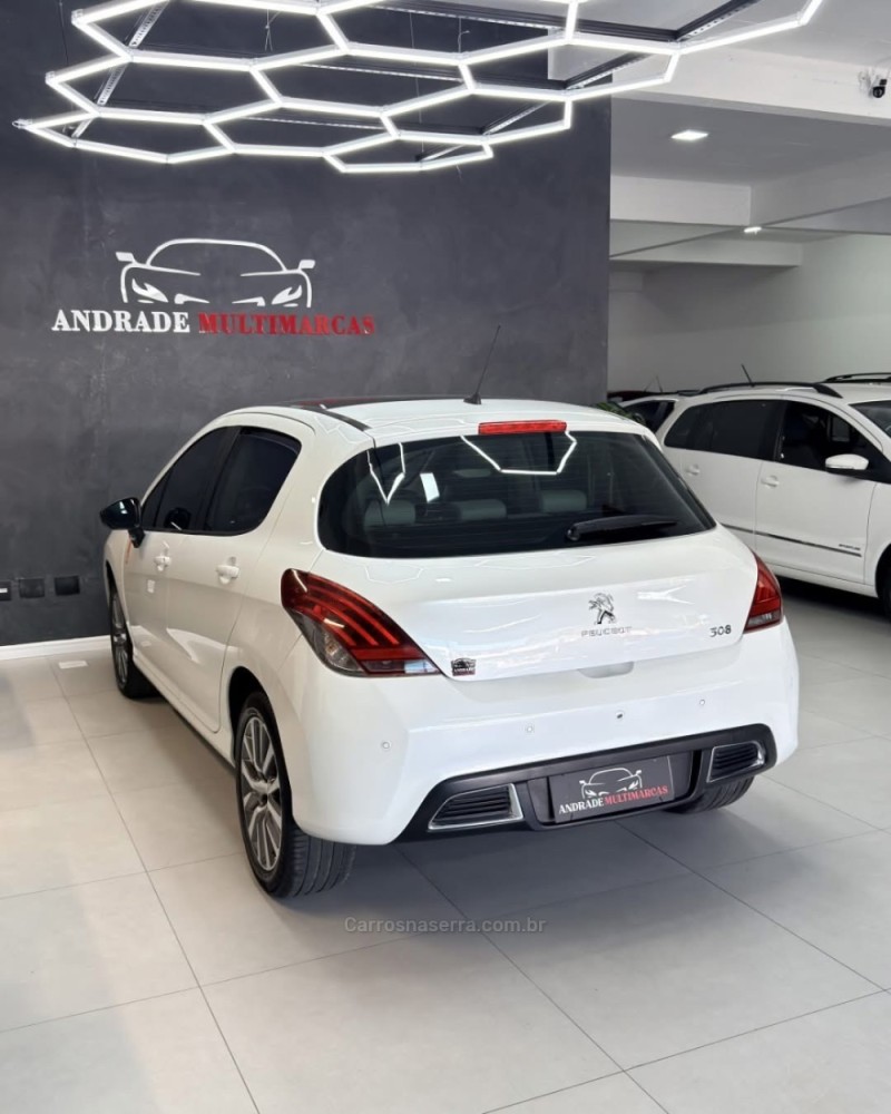 308 1.6 ROLAND GARROS THP 16V FLEX 4P AUTOMÁTICO - 2018 - CAXIAS DO SUL