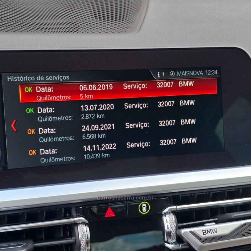 330I 2.0 SPORT 16V TURBO GASOLINA 4P AUTOMÁTICO - 2020 - BENTO GONçALVES