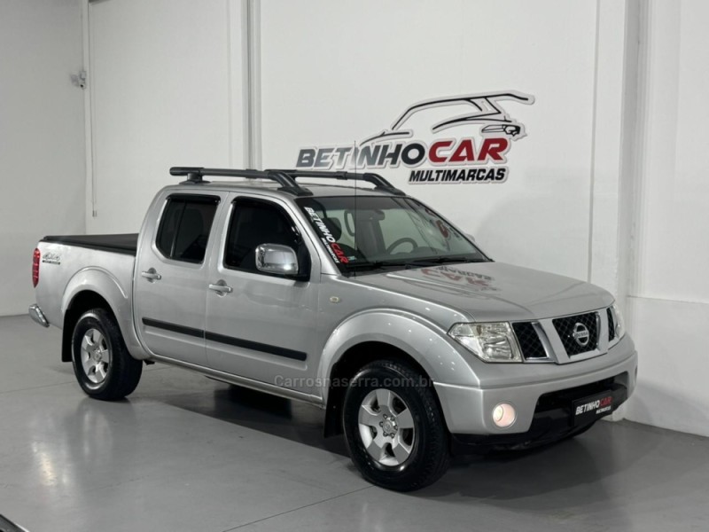 FRONTIER 2.5 LE 4X4 CD TURBO ELETRONIC DIESEL 4P MANUAL - 2012 - ESTâNCIA VELHA