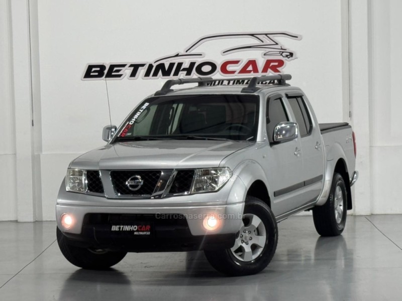 frontier 2.5 le 4x4 cd turbo eletronic diesel 4p manual 2012 estancia velha
