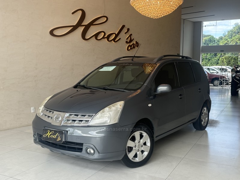 livina 1.8 sl 16v flex 4p automatico 2012 canela