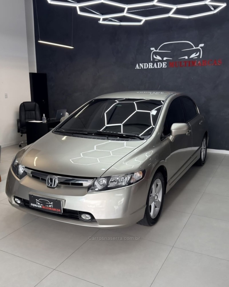 CIVIC 1.8 LXS 16V FLEX 4P AUTOMÁTICO - 2007 - CAXIAS DO SUL