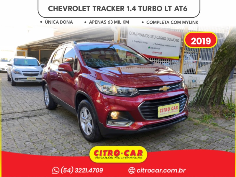 tracker 1.4 16v turbo flex lt automatico 2019 caxias do sul