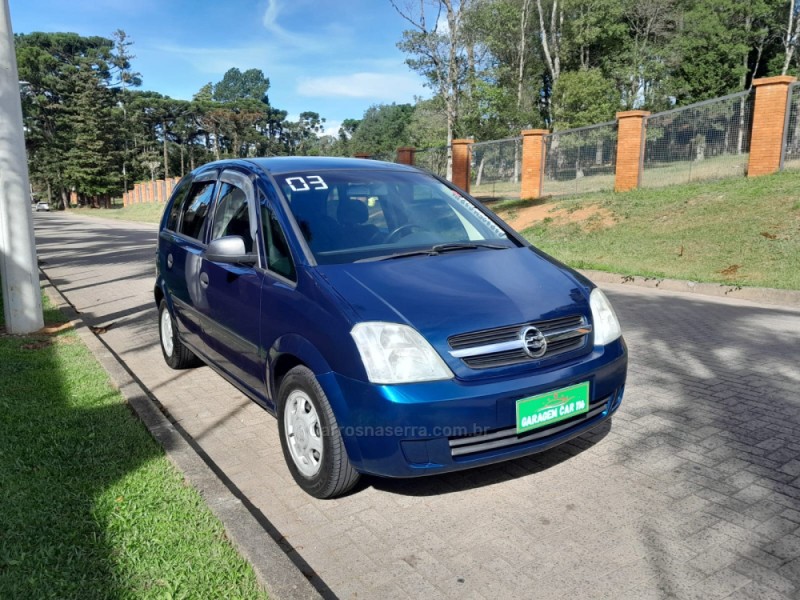 meriva 1.8 mpfi 8v gasolina 4p manual 2003 caxias do sul