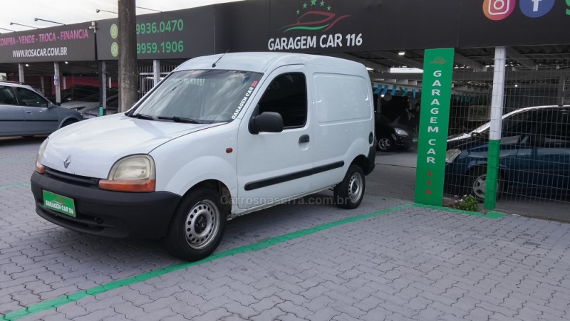 KANGOO 1.6 EXPRESS 16V FLEX 3P MANUAL - 2001 - CAXIAS DO SUL