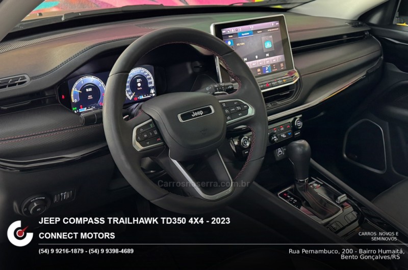 COMPASS 2.0 16V DIESEL TRAILHAWK 4X4 AUTOMÁTICO - 2023 - BENTO GONçALVES