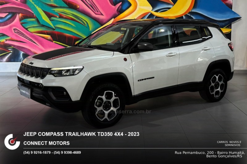 COMPASS 2.0 16V DIESEL TRAILHAWK 4X4 AUTOMÁTICO - 2023 - BENTO GONçALVES