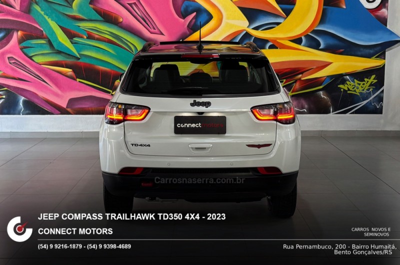 COMPASS 2.0 16V DIESEL TRAILHAWK 4X4 AUTOMÁTICO - 2023 - BENTO GONçALVES