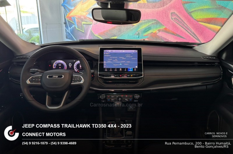 COMPASS 2.0 16V DIESEL TRAILHAWK 4X4 AUTOMÁTICO - 2023 - BENTO GONçALVES