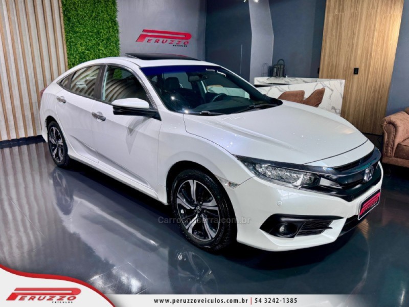 CIVIC 1.5 16V TOURING TURBO GASOLINA 4P AUTOMÁTICO - 2019 - NOVA PRATA
