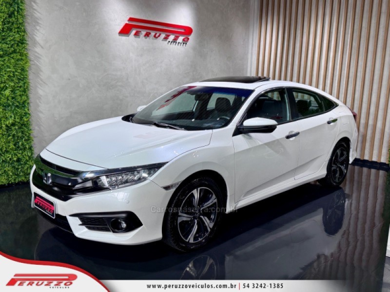 civic 1.5 16v touring turbo gasolina 4p automatico 2019 nova prata