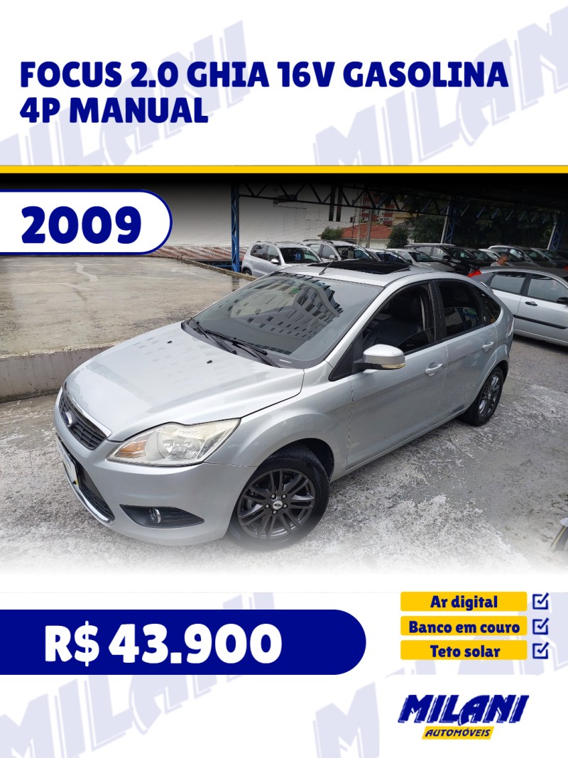 focus 2.0 ghia 16v gasolina 4p manual 2009 bento goncalves