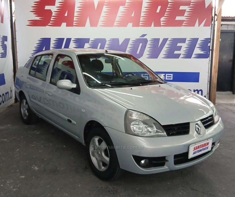 CLIO 1.6 PRIVILÉGE SEDAN 16V FLEX 4P MANUAL - 2008 - CAXIAS DO SUL