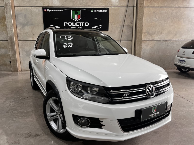 tiguan 2.0 tsi r line 16v turbo gasolina 4p tiptronic 2013 caxias do sul