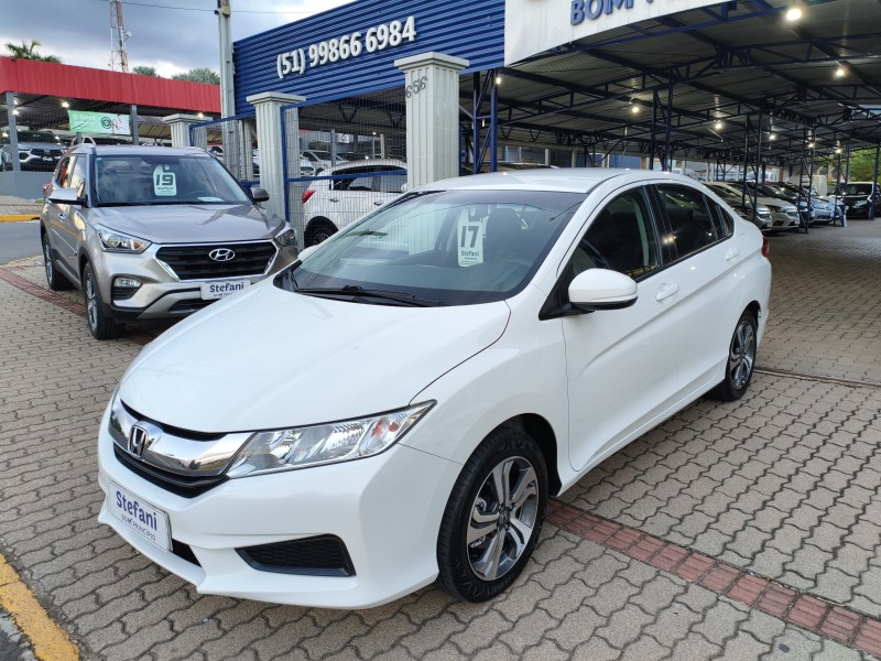 city 1.5 lx 16v flex 4p automatico 2017 bom principio